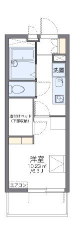 レオパレスひらかたの間取り画像