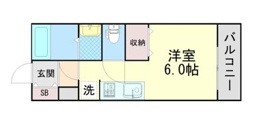 L＆CスターハイツNo．11の間取り画像