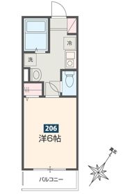 MELDIA新座の間取り画像
