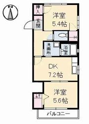 ミレニアムハイム2号館の間取り画像