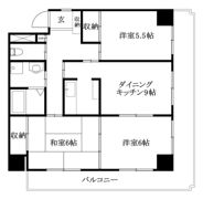 ランドマーク一番町の間取り画像