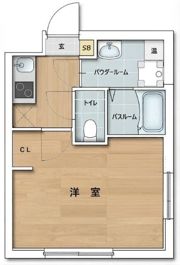コンフォシード東坂下の間取り画像