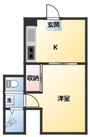 本田マンション2号棟の間取り画像