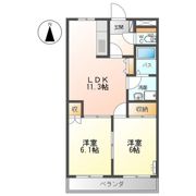 エスポアールKの間取り画像