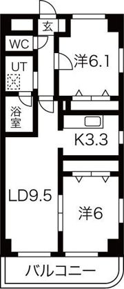 プリミエールT´sの間取り画像