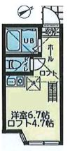 ユナイト新町レモンドの間取り画像