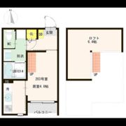 フランベル東照宮の間取り画像