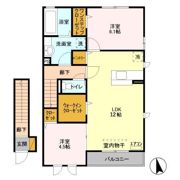 Momo House Ⅴの間取り画像