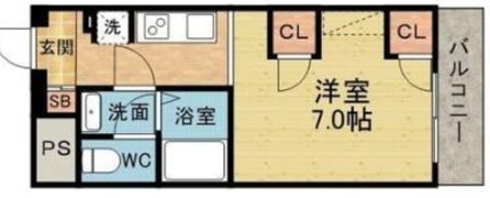 HARU 緑地公園の間取り画像