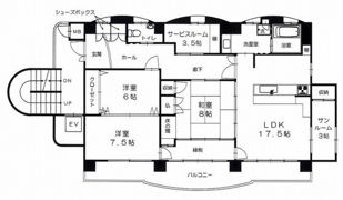 ファミーユ・Tの間取り画像