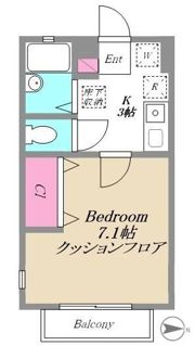 みどりフラットA・B棟の間取り画像