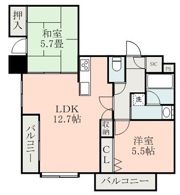 アニバーサリー58の間取り画像