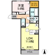 セカンドテラスの間取り画像