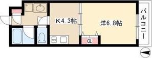 ソシア内山の間取り画像