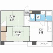 第二阿井マンションの間取り画像