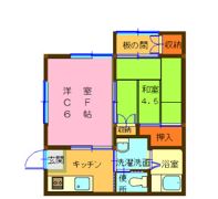 ファミーユ御所山の間取り画像