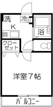 マーブル武蔵浦和の間取り画像