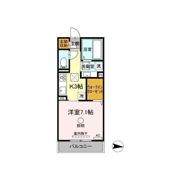 インペリアルコートの間取り画像