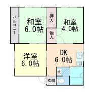 ハイデンス本町の間取り画像