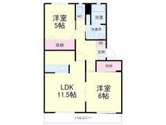 サンレイクの間取り画像