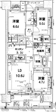 Brilliaレイクタウンパークサイドの間取り画像