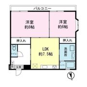 ロイヤルパレス徳倉の間取り画像