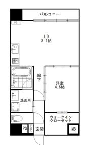 ヴィアーレ木ノ下二丁目の間取り画像