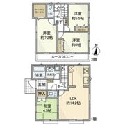 本蓮戸建の間取り画像