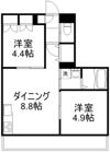 トゥールモンドの間取り画像