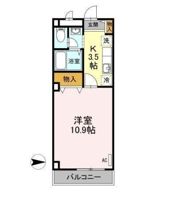 リビングアレイKの間取り画像