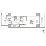 THE MUTUAL 江坂の間取り画像