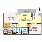 エスポワール瀬田の間取り画像