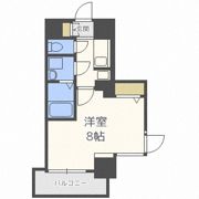 S-RESIDENCE西長堀の間取り画像