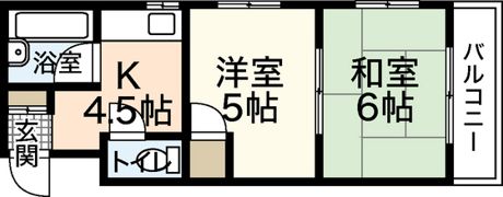 クイーンズ中広の間取り画像