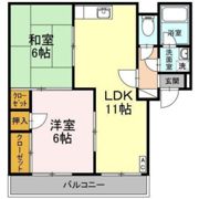 大林マンションの間取り画像