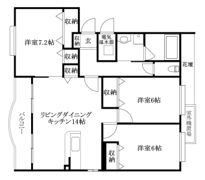 ブライムソレイユA棟の間取り画像