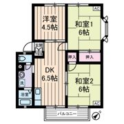 レジデンスKの間取り画像