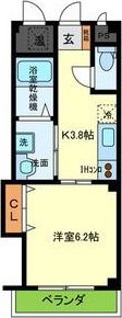 Ms cubeⅡの間取り画像