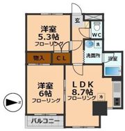 Terrace Obaraの間取り画像