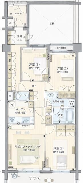 間取図