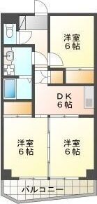 サンヒルズ松和花壇の間取り画像