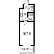 ハイツ丸利の間取り画像