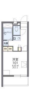 レオパレスパークヒルアオキの間取り画像