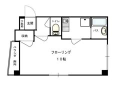 プラザキトアモートの間取り画像