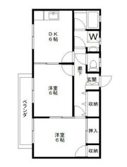 ハイツ滝川園の間取り画像