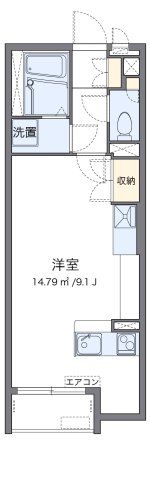 ミランダヴィラ曽根Dの間取り画像