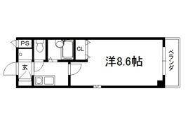 パインパレス黒門の間取り画像