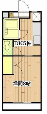 マンションジュネスⅧの間取り画像