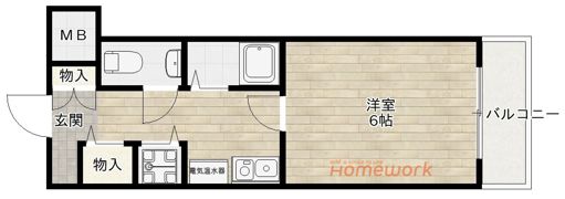 マグノリア箕面の間取り画像