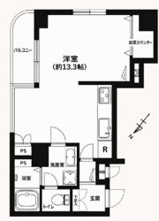 ワコーレ田端の間取り画像